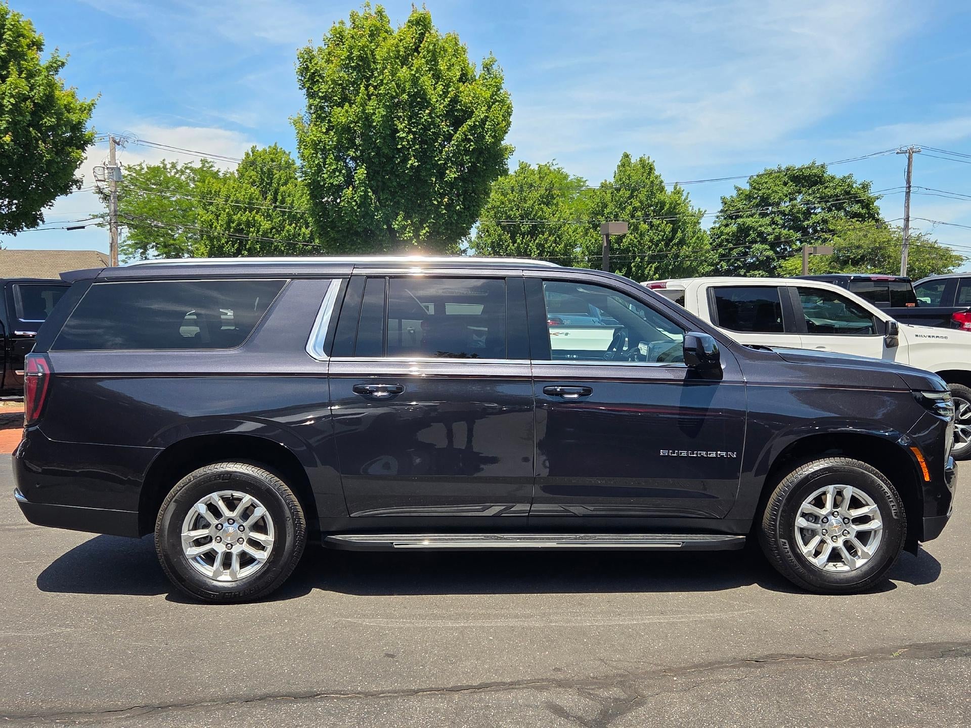 2025 Chevrolet Suburban — rear three-quarter view