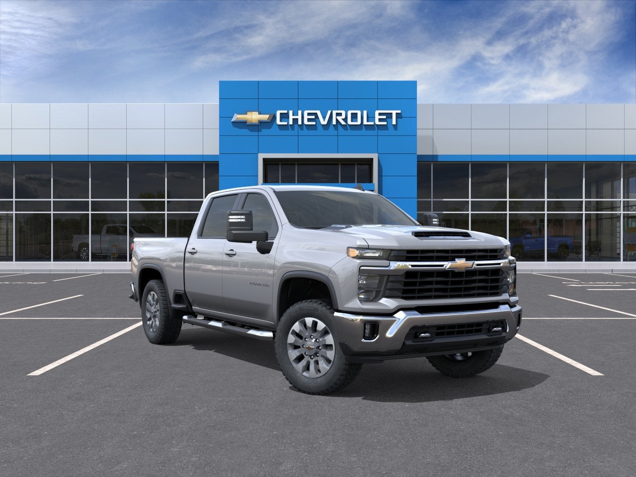 2026 Chevrolet Silverado 2500 HD LT in Sterling Gray Metallic — front three-quarter view